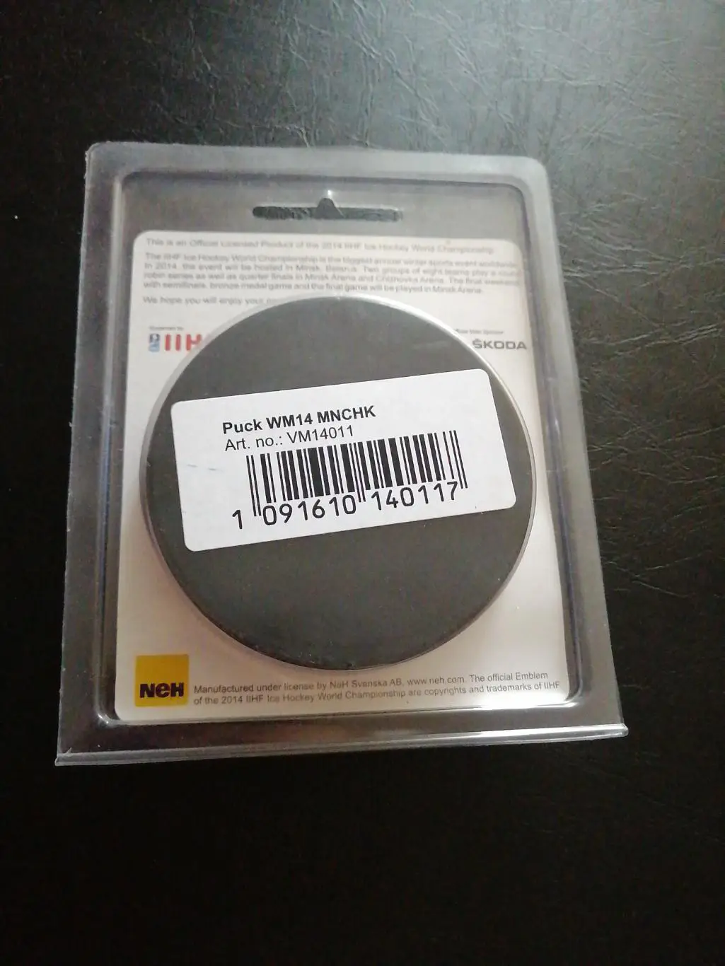 Шайба ЧМ 2014 Минск 1