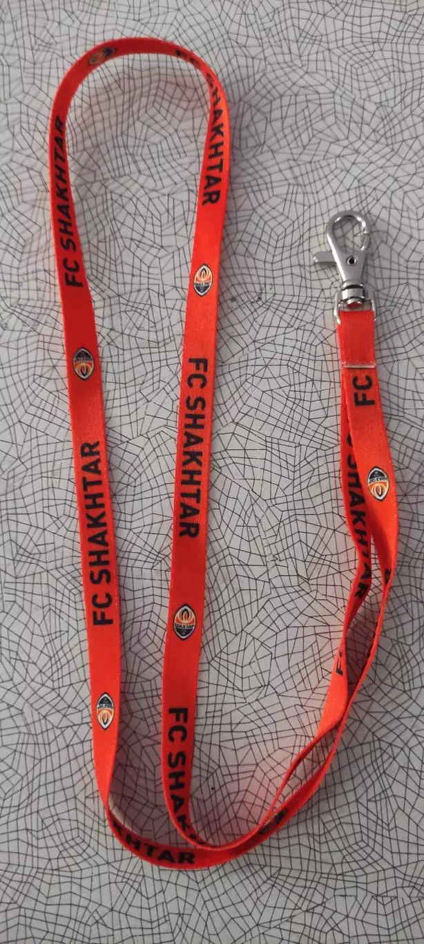 Шнурок для бейджа.Шахтер Донецк.