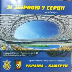 Украина-Камерун.2.06.2013.