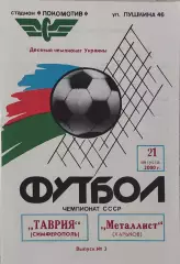 Таврия Симферополь-Металлист Харьков.21.08.2000.Чемпионат Украины.