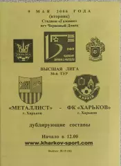 Металлист Харьков-ФК Харьков.9.05.2006.Чемпионат Украины.Дубль.