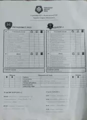 Металлист 1925 Харьков-СК Днепр-1.17.09.2017.Чемпионат Украины.2 лига.Протокол.