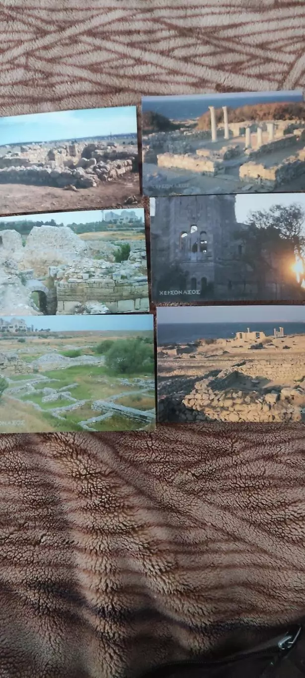 Херсонес Таврийский.Набор открыток.12 шт.Полный комплект. 1