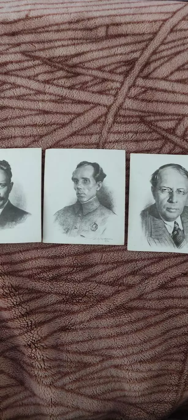 Русские и Советские писатели.Набор из 15 карточек. 2