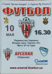 Арсенал Харьков -Олимпик Кировоград.10.05.2008.Чемпионат Украины.2 лига.