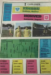 Зимбру Молдова-Гонвед Венгрия.23.08.1994.Кубок УЕФА.