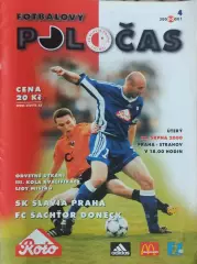 Славия Чехия-Шахтер Донецк Украина.22.08.2000.Лига Чемпионов.