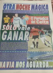 Сельта Испания-Шахтер Донецк Украина.7.12.2000.Кубок УЕФА.