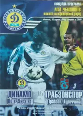 Динамо Киев Украина-Трабзонспор Турция.10.08.2004.Лига Чемпионов