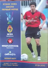 ЦСКА Москва Россия-Мидтьюлланд Дания.15.09.2005.Кубок УЕФА.