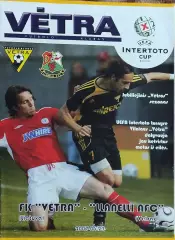 Ветра Литва-Лланелли Уэльс .24.06.2007.Кубок Интертото.