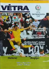 Ветра Литва-Блэкберн Роверс Англия.22.07.2007.Кубок Интертото.