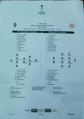 Шахтер Донецк Украина-Айнтрахт Германия.14.02.2019.Лига Европы.Протокол 2.