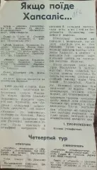 ЦСКА Москва-Колос Никополь.19.04.1988.Отчет о матче.