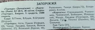 Торпедо Запорожье-Карпаты Львов.К.У.1/2 финала. 20.04.1993.Отчет о матче.