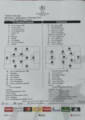 Шахтер Донецк Украина-Фейеноорд Голландия.1.11.2017. Лига Чемпионов.