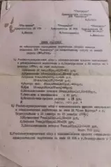 Смета расходов для подготовки сборной облсовета ДСО Авангард.1974-1975.Харьков.