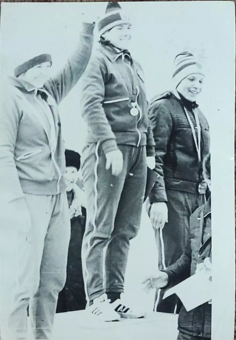 Вера Брынзей.Чемпионка Мира по конькобежному спорту.1977.Алма-Ата.Медео.Фото 3.