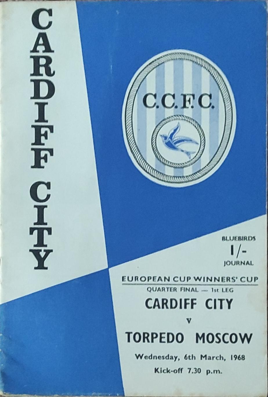 Кардифф Сити Уэльс- Торпедо Москва.6.03.1968.Кубок Кубков.