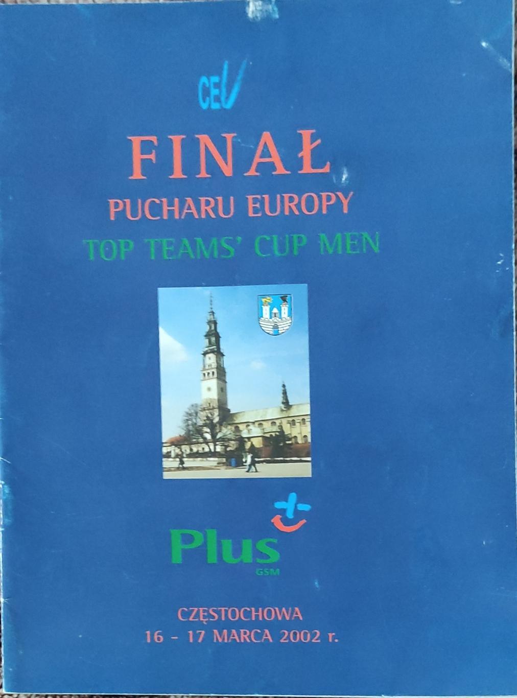 Локомотив Харьков .Финальный турнир.Польша.16-17.03.2002.Кубок ТОП команд Европы