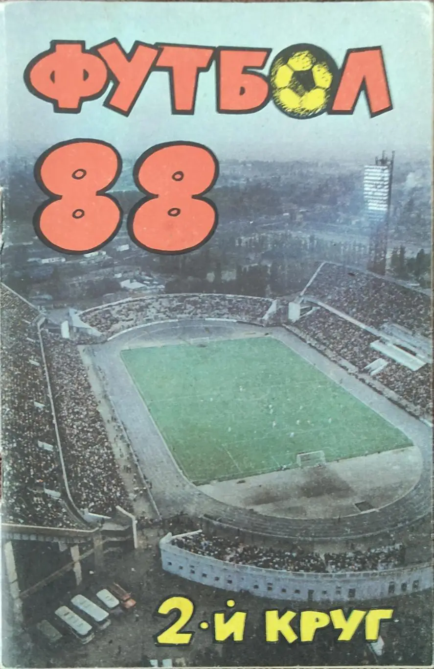 К/С Футбол 1988.Краснодар.2 круг.