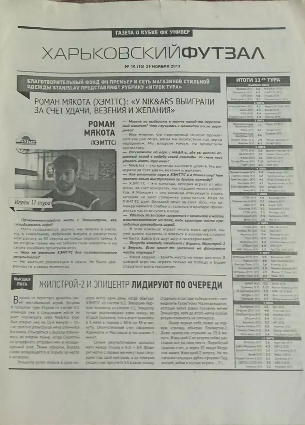 Харьковский футзал.N-10.29.11.2013.