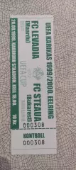 Левадия Маарду Эстония-Стяуа Бухарест Румыния.26.08.1999.