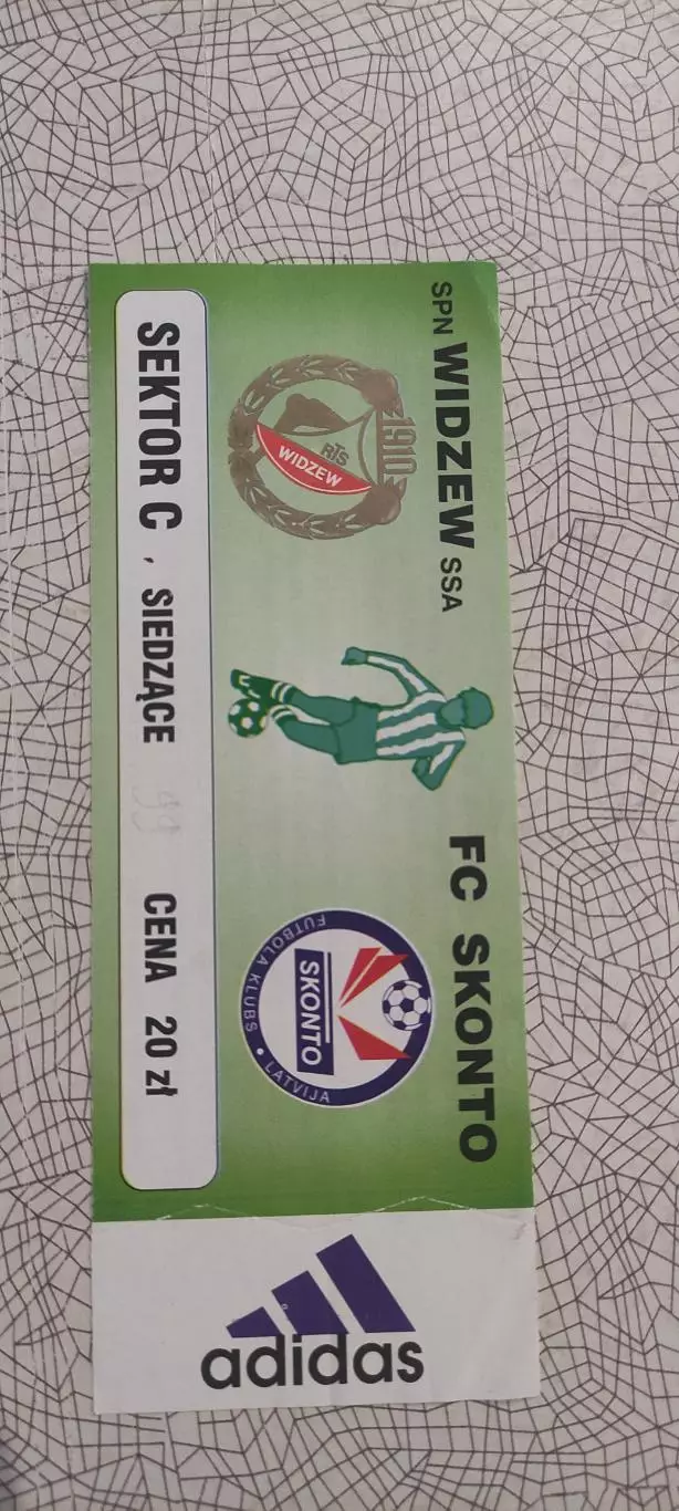 Видзев Польша-Сконто Рига Латвия.30.09.1999.