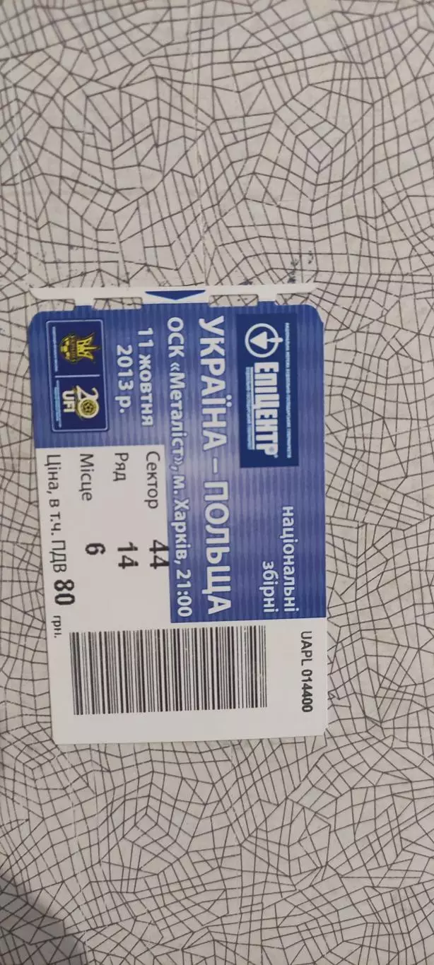 Украина-Польша.11.10.2013.Идеал.