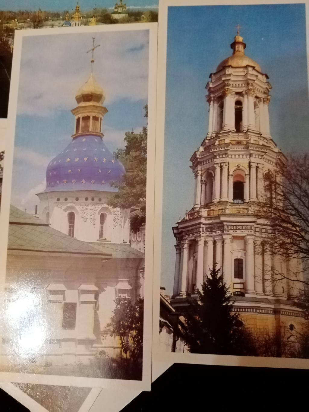 Комплект открыток КИЕВО-ПЕЧЕРСКИЙ ЗАПОВЕДНИК, чистые, 1985 2