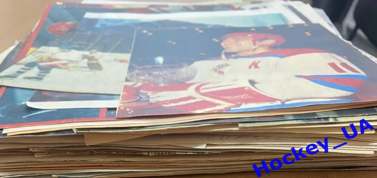 Вырезки о хоккее из журналов 1975-1991 1