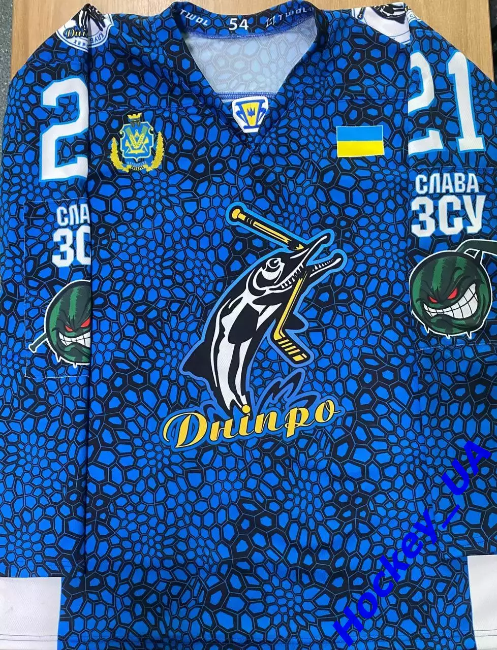 Хоккейка, Хоккейный свитер, Джерси ХК Днепр Херсон