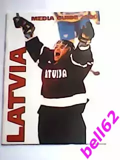 Чемпионат мира по хоккею сборная Латвия-2000 г. Медиа гид.