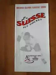 Чемпионат мира по хоккею, сборная Швейцария-2000 г. Медиа гид.