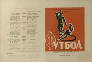 Томлес Томск-СКА Хабаровск-04.08.1969 г. Коричневая.