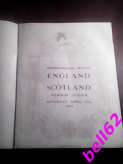 Англия-Шотландия-12.04.1924 г. Т.М. 1