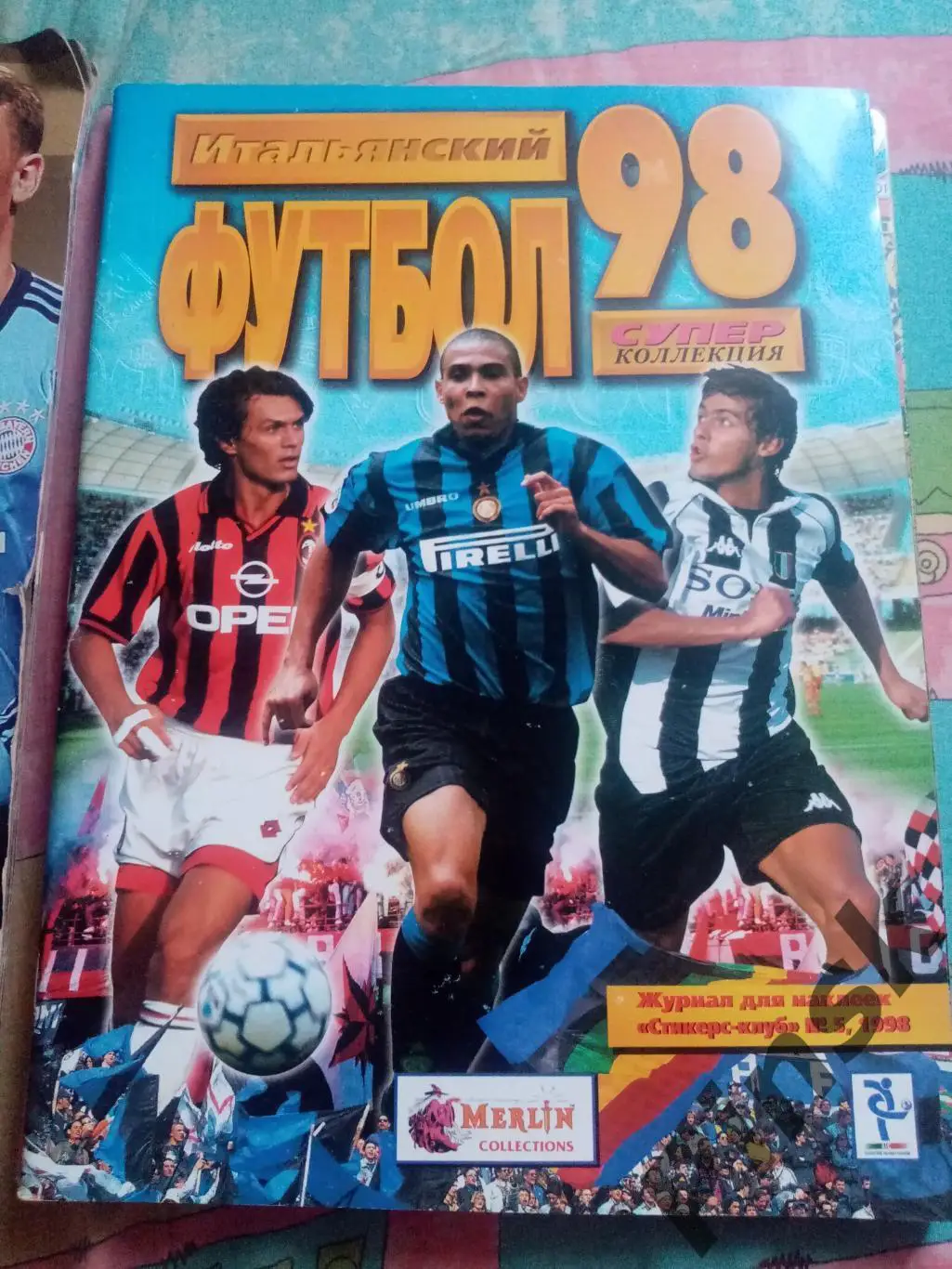 Альбом для наклеек Итальянский футбол 1998