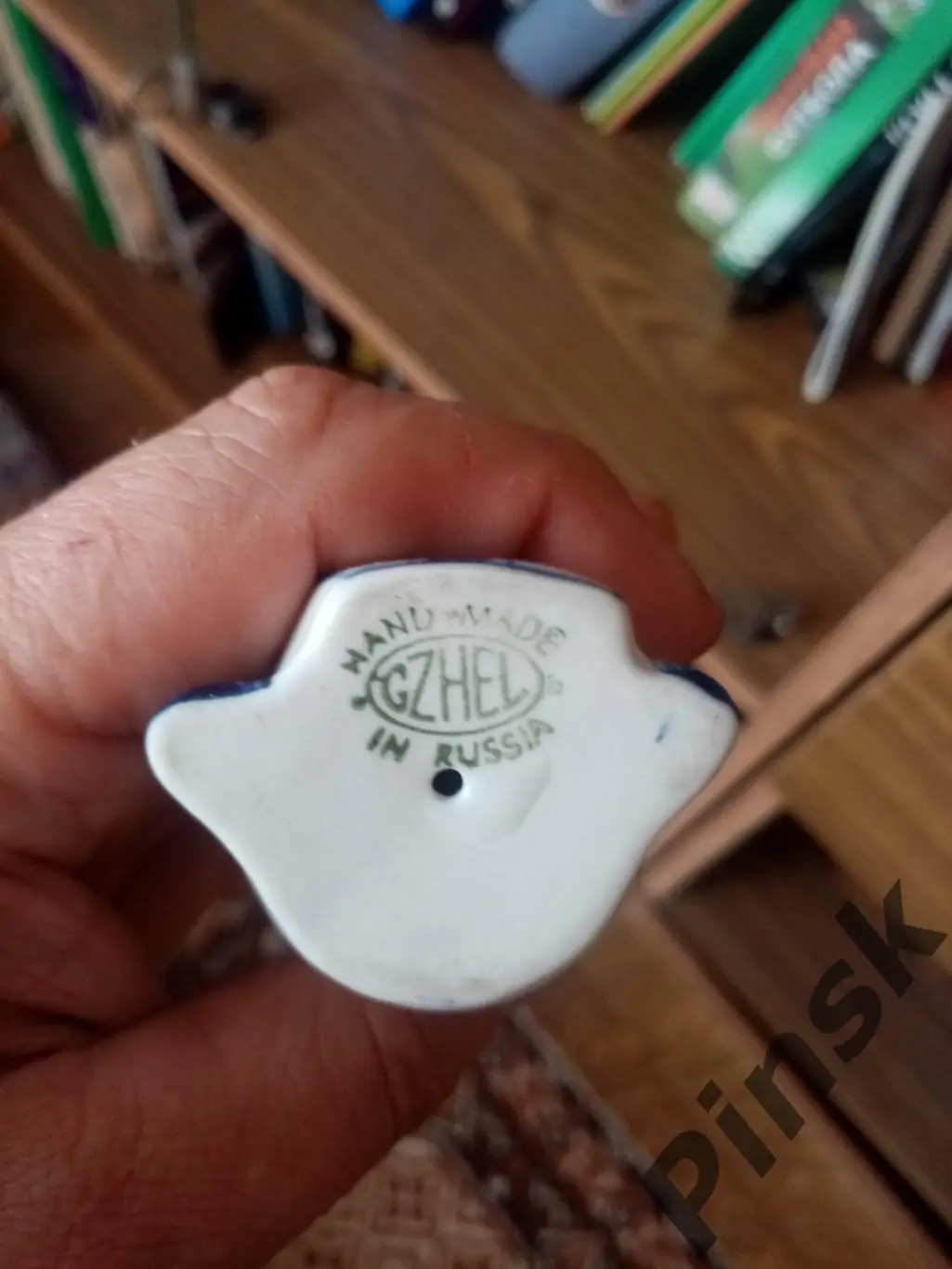 Фарфоровая статуэтка снеговик Известия 1990, год 2