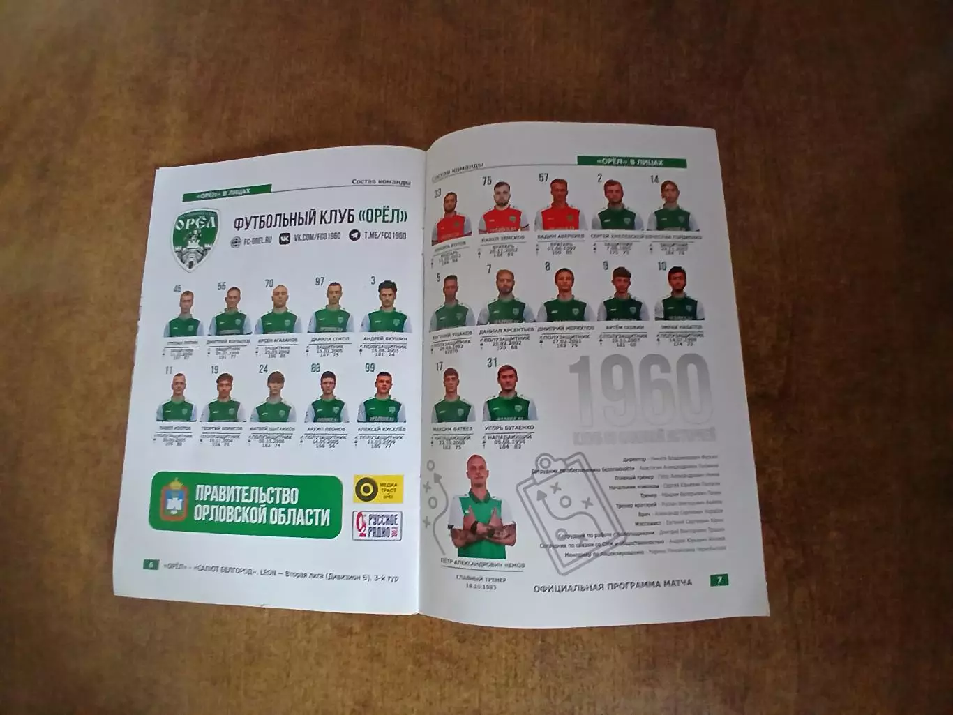 ФК ,,ОРЁЛ,,- САЛЮТ (БЕЛГОРОД) 2026 ГОД 1