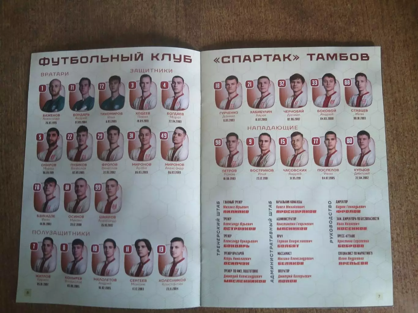 СПАРТАК (ТАМБОВ)- САЛЮТ (БЕЛГОРОД) 2026 ГОД 3