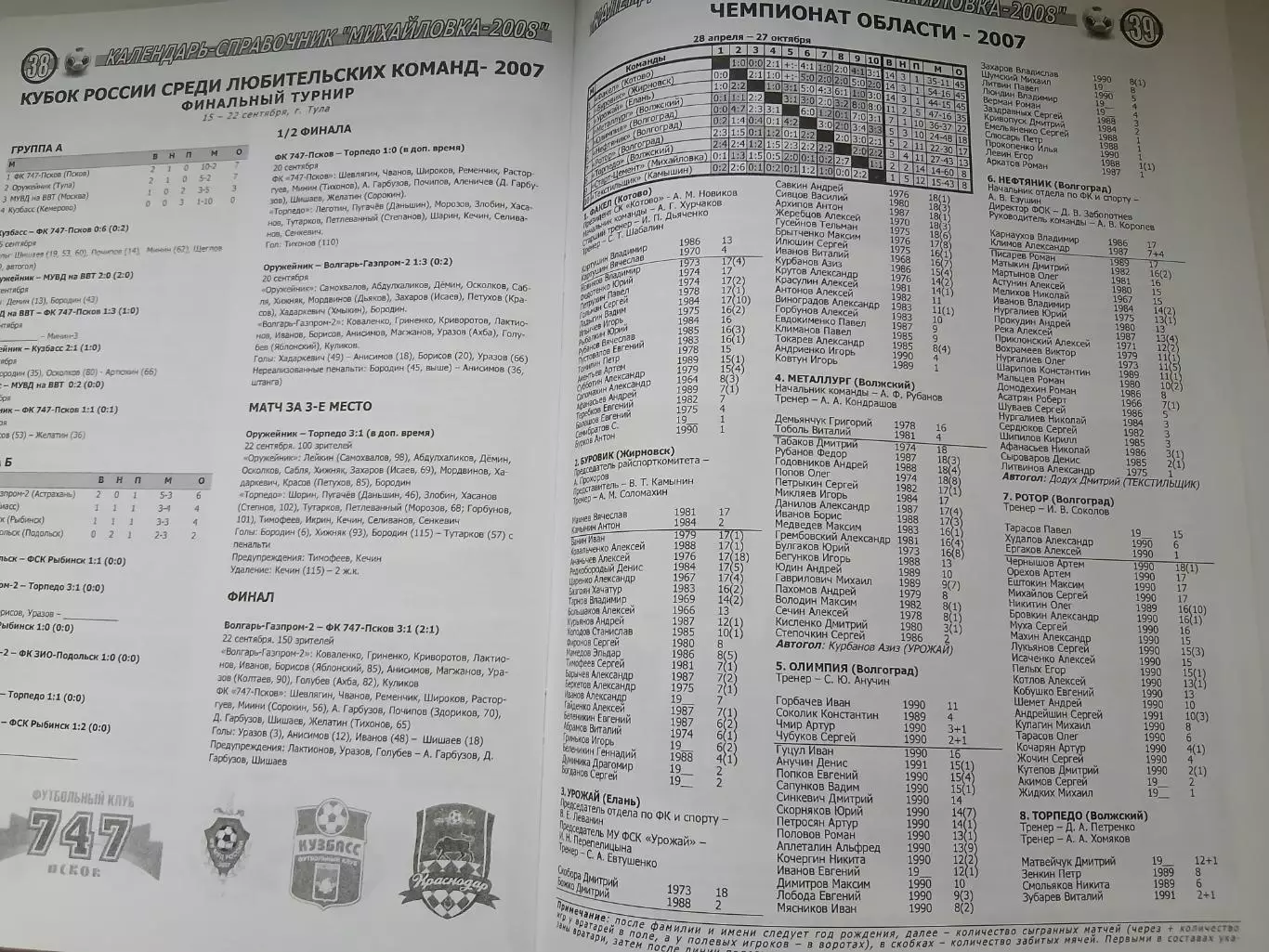 Календарь-справочник МИХАЙЛОВКА -2008 ГОД 2