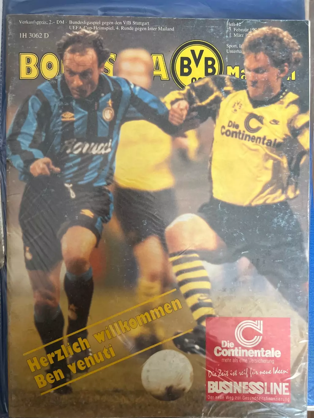 Боруссия Дортмунд Германия - Интер Италия 1993-1994