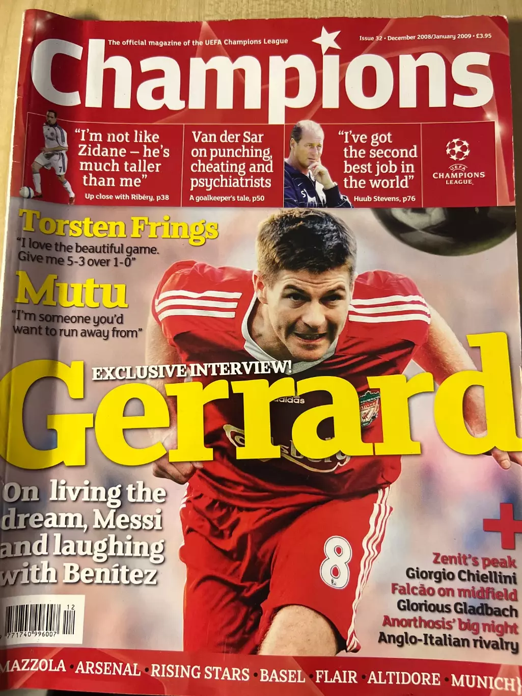 Журнал Champions 2008 #32 (официальное издание Лига Чемпионов)