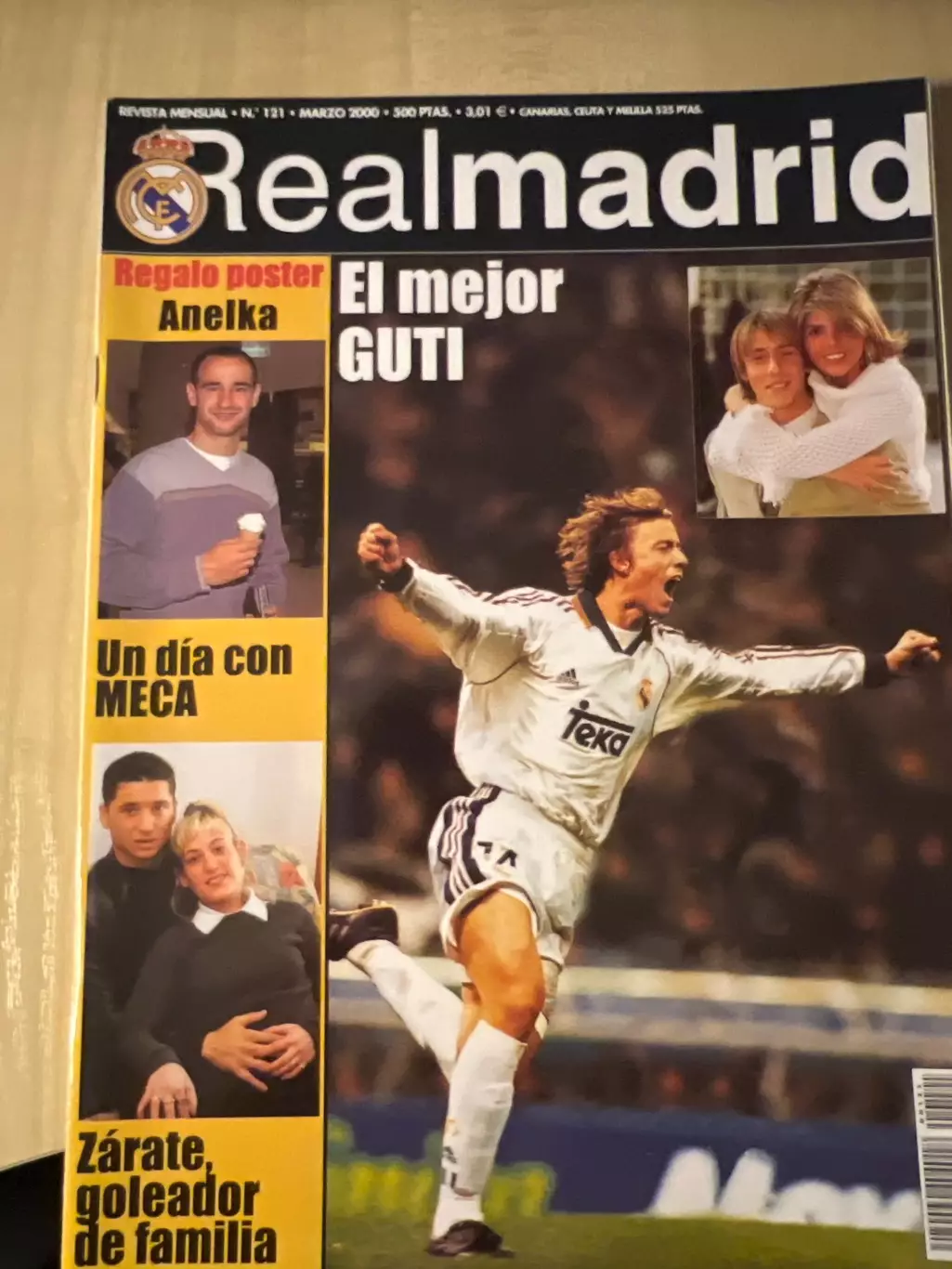 Футбол. Клубный журнал Реал Мадрид - март 2000