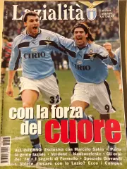 Футбол. Клубный журнал Лацио Рим Италия - апрель 1999