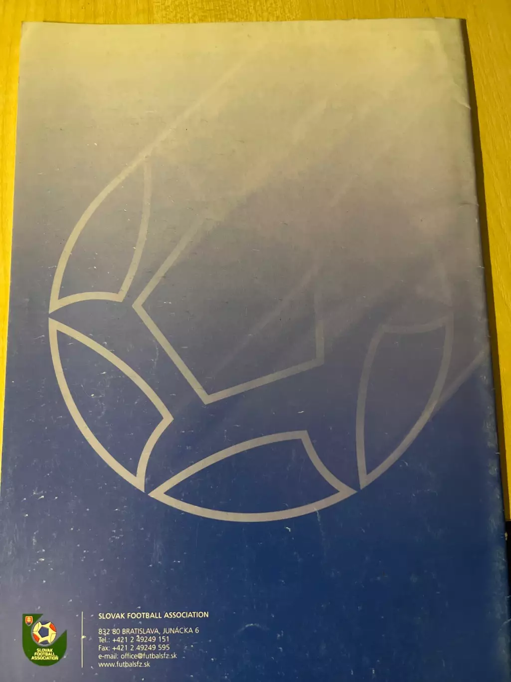 Словакия 2003. Официальное издание Федерации футбола 1