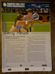 Пляжный волейбол. Чемпионат Мира 2007 (28.07)