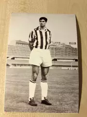 Футбол. фото футболист Сандро Сальвадоре Ювентус 1960-х годах