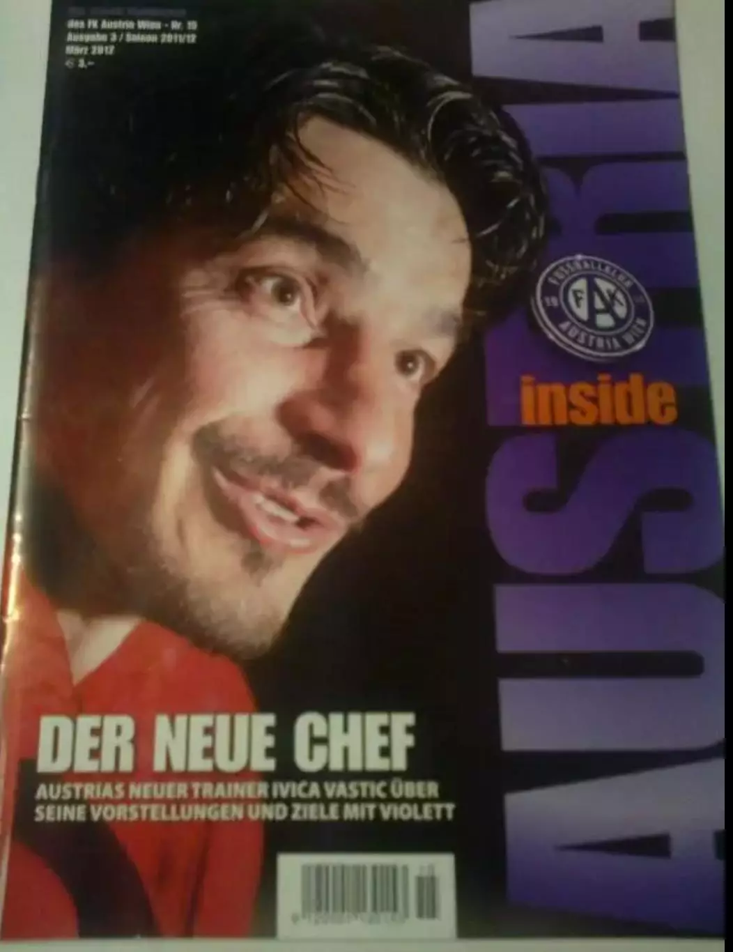 клубный журнал Аустрия Вена Австрия 2012
