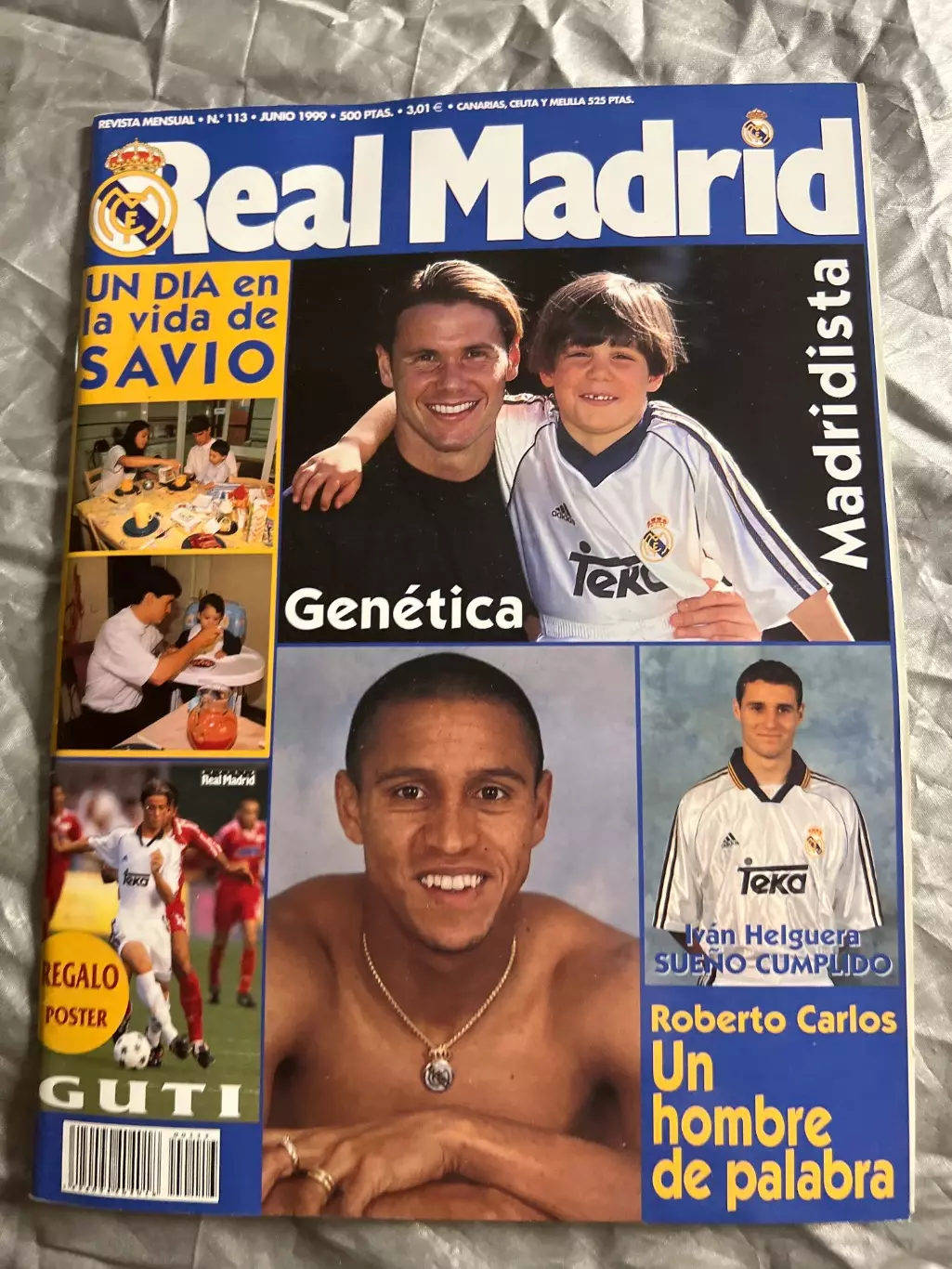 Футбол. Клубный журнал Реал Мадрид - июнь 1999